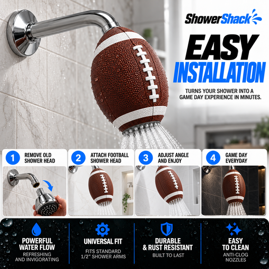 Football Shower Head